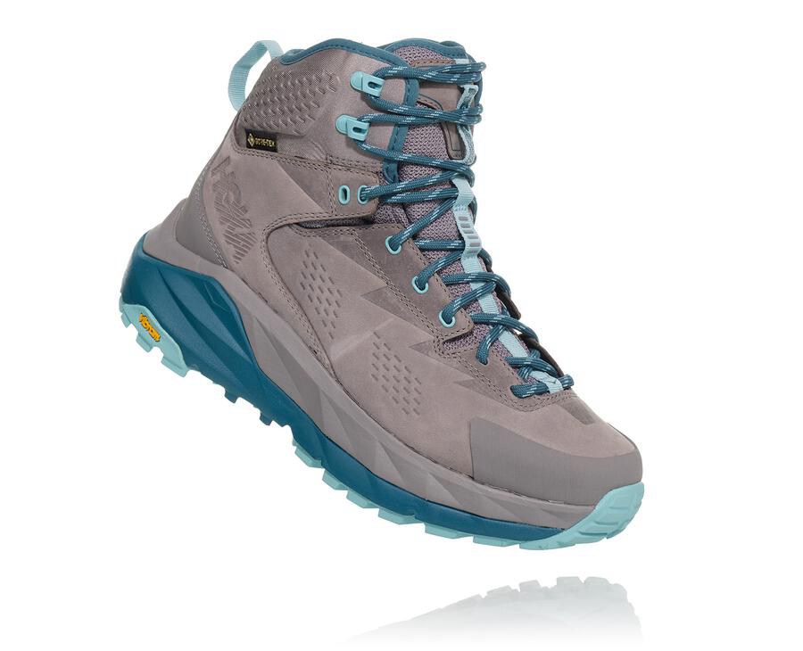 Hoka Australia One One Kaha GORE-TEX - Womens Hiking Boots Grey - NFTSA-0172